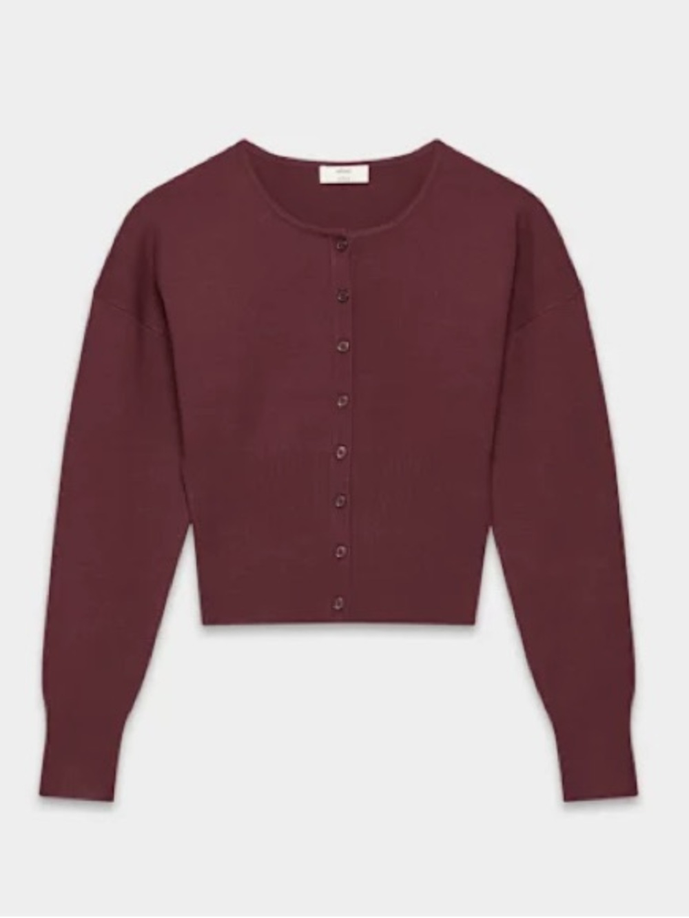 Wilfred Golightly Cardigan (Aritzia) - Sumac Burgundy